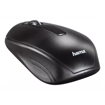 Hama Cortino bezvadu tastatūras un peles komplekts, QWERTY, melns