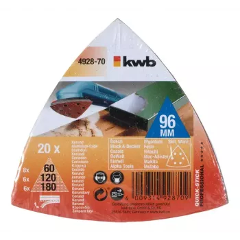 Slīpēšanas diski KWB 492870 20 gab.