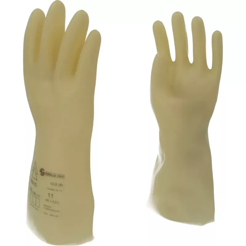 Izolācijas cimdi KS Tools 117.0051 balts latekss pieaugušajiem 360mm