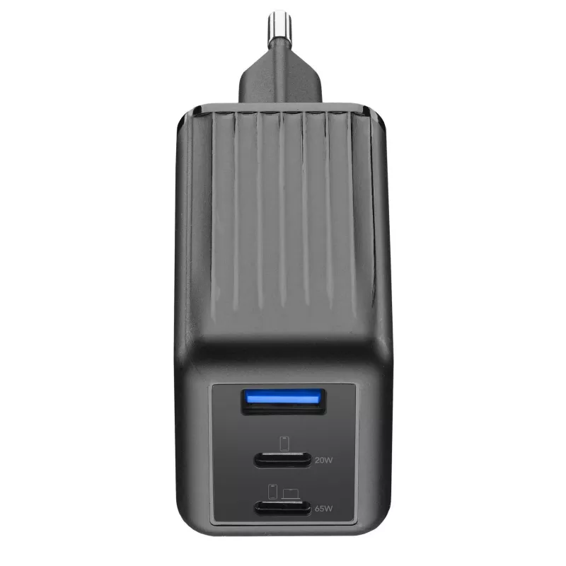Cellularline Multipower Micro 65W – Īpaši kompakts 65W ātrais lādētājs ar 3 portiem