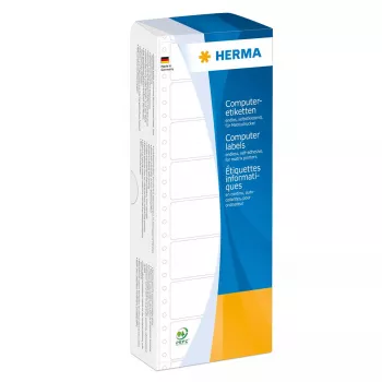 HERMA pašlīmējošās printera etiķetes, nepārtrauktās, 101.6x48.4 mm, 1 rinda