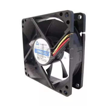 Chieftec AF-0925PWM datora korpusa ventilators 92 mm melns