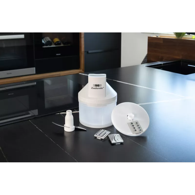 ESGE ESG 6500 rokas blenderis, pelēks, caurspīdīgs, balts