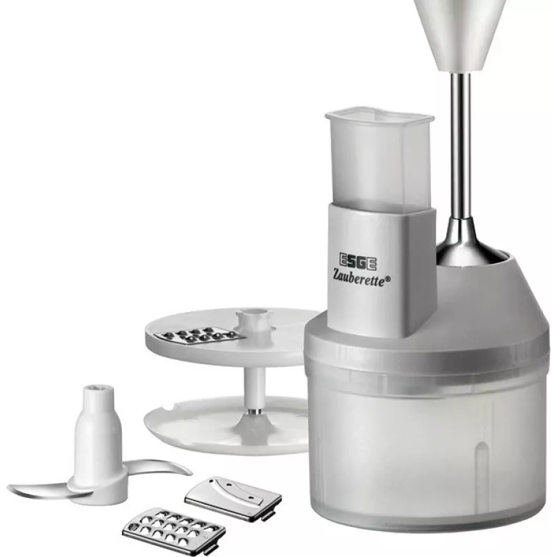 ESGE ESG 6500 rokas blenderis, pelēks, caurspīdīgs, balts