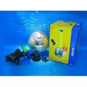 Eurolite Mirror Ball Set 30cm daudzkrāsains 30W 230V