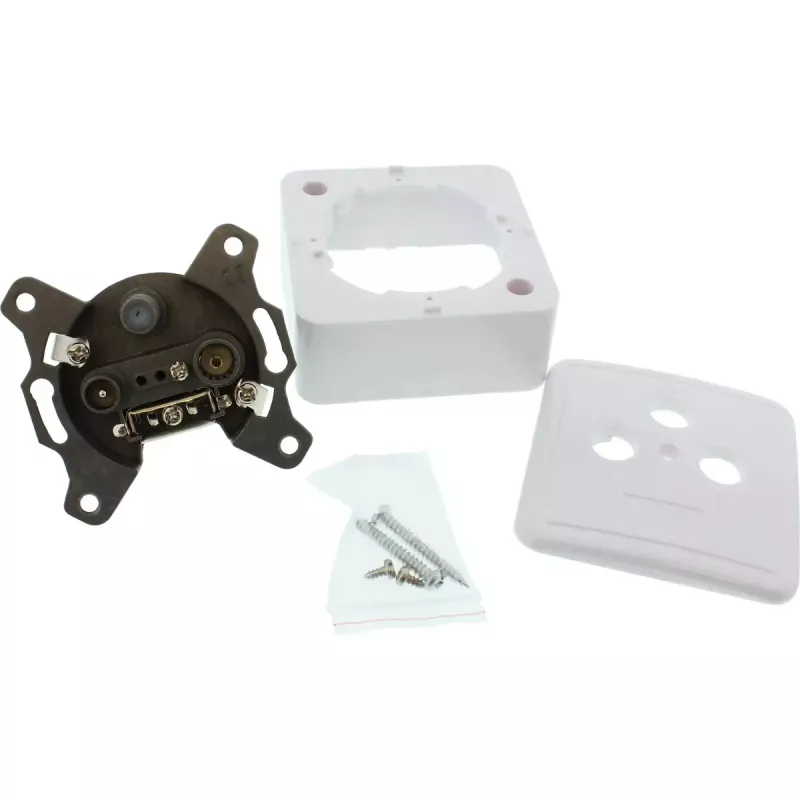 InLine ekranēta antenas ligzda AP/UP komplekts InLine 69983