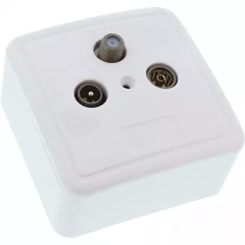 InLine ekranēta antenas ligzda AP/UP komplekts InLine 69983