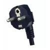 Tecline 19in PDU 12x IEC13 ligzda alumīnija korpusā 1U, 3x 1.5mm kabelis 2.5m, RAL 9005 melns (808902)