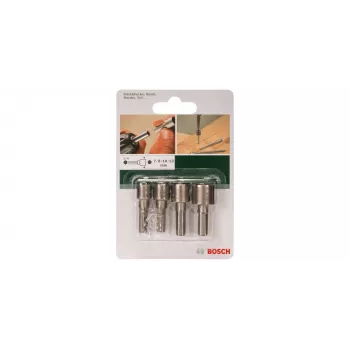Bosch 2609255904 galatslēgas uzgaļu komplekts ar 1/4 collu sešstūra kātu, 4 gab.