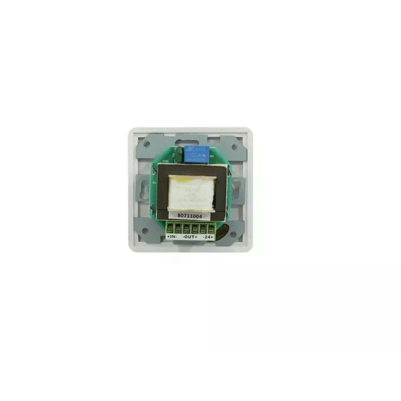 Rotācijas skaļuma regulators Omnitronic 80711004 30 W sienas montāžai balts