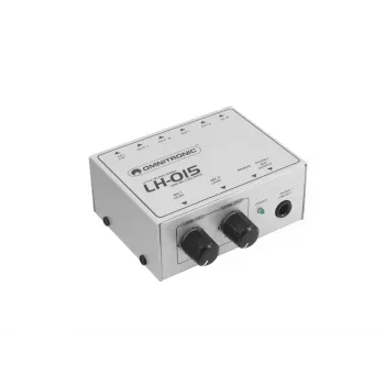 Mikseris Omnitronic LH-015 2 kanāli 20 - 20000 Hz Pelēks