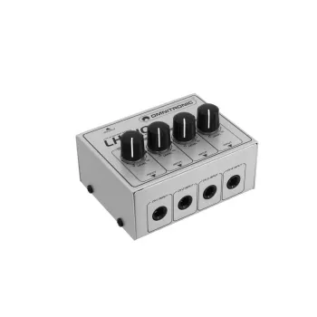 Mikseris Omnitronic LH-010 4 kanāli 20 - 20000 Hz Sudrabs
