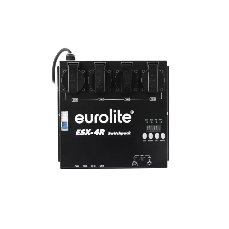 Gaidāmās gaismas pults Eurolite 70064224 4 kanāli