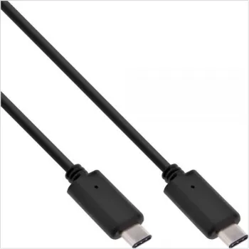 InLine USB 3.2 Gen 2 USB-C kabelis, 2m, melns