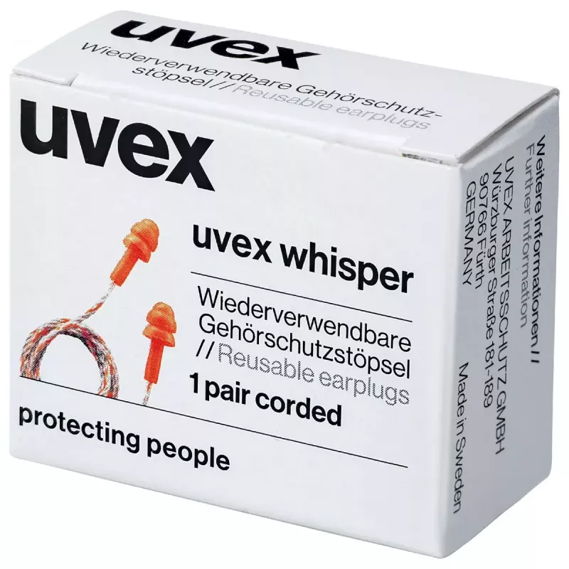Dzirdes aizsargi Uvex 2111201 ar aukliņu