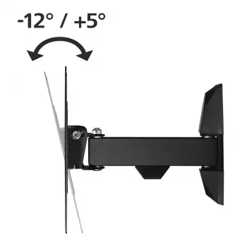 Hama 00118100 TV sienas stiprinājums 48–122 cm (19 inch–48 inch) melns