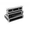 Cietais alumīnija korpuss Roadinger 30126020 Melns Sudrabs 535x510x140mm