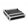 Cietais alumīnija korpuss Roadinger 30126020 Melns Sudrabs 535x510x140mm