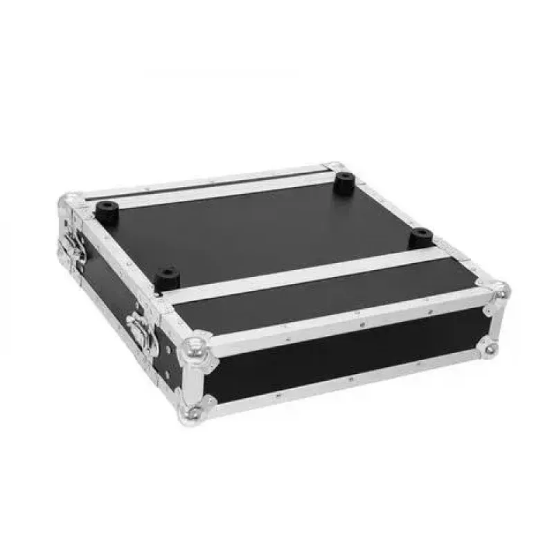 Cietais alumīnija korpuss Roadinger 30126020 Melns Sudrabs 535x510x140mm