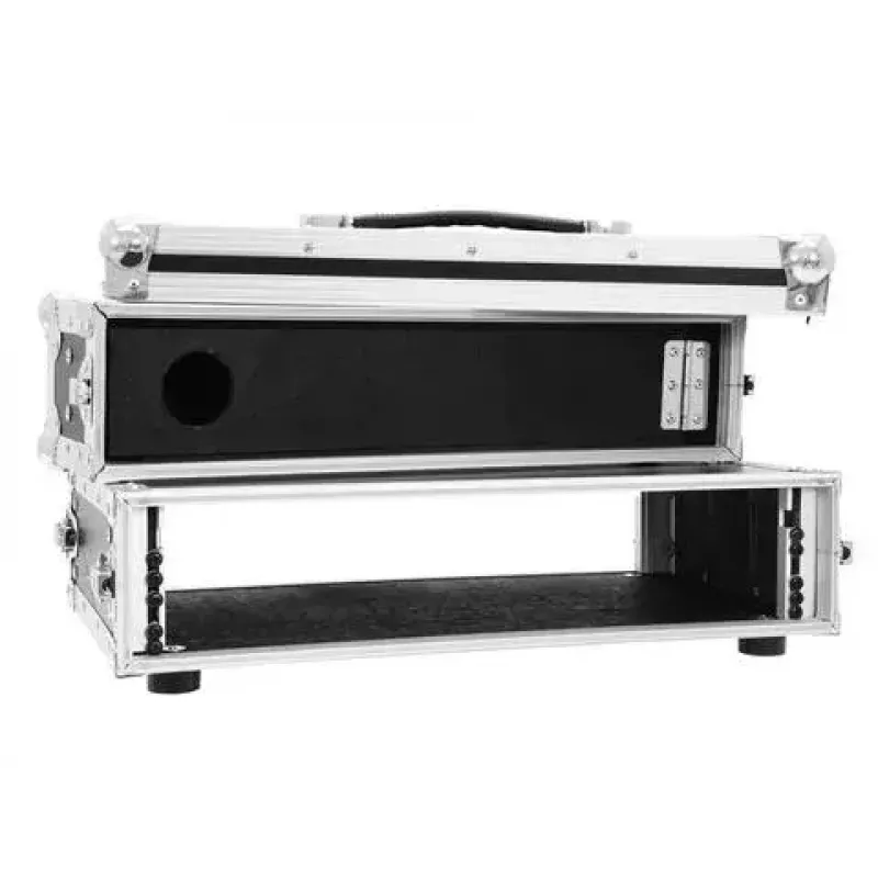 Cietais alumīnija korpuss Roadinger 30126020 Melns Sudrabs 535x510x140mm