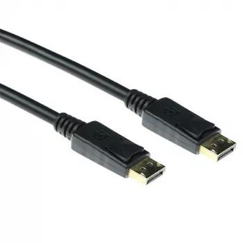 ACT DisplayPort kabelis 3 m, vīriešu-vīriešu, 20. kontakts nav savienots