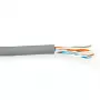 CAT5E F/UTP Ciets Kabelis ACT FS100H 100m Pelēks