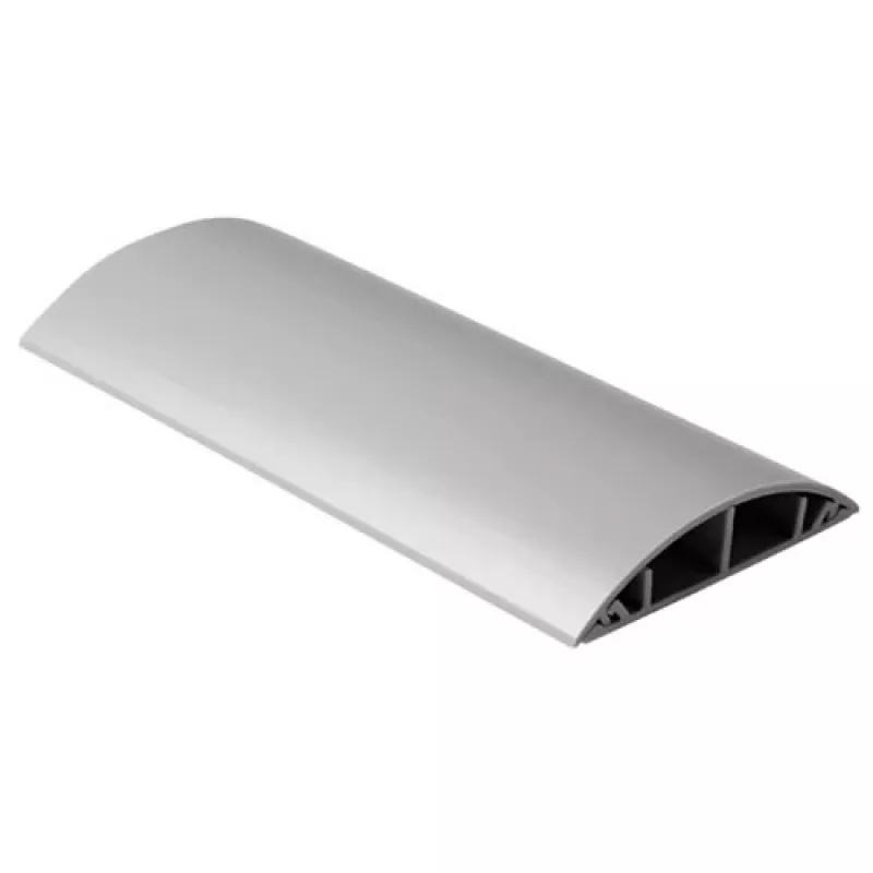 ACT kabeļu kanāls apaļš PVC 90 mm, Pelēks