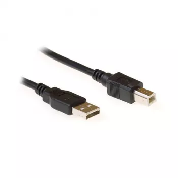 Ewent EC2402 USB 2.0 kabelis 1.8 m USB A – USB B melns