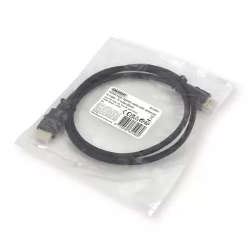 Ewent EC3901 HDMI kabelis 1 m, HDMI Type A (Standarta), Melns
