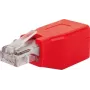Savienotājs RJ-45 Schwaiger CKR01 531 Sarkans