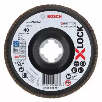 Bosch X571 slīpēšanas disks metālam