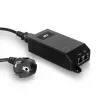 ACT Gigabit PoE+ (30W) Inžektors, Gigabit Ethernet, 10/100/1000 Mbit/s, IEEE 802.3af/at, Melns