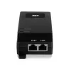 ACT Gigabit PoE+ (30W) Inžektors, Gigabit Ethernet, 10/100/1000 Mbit/s, IEEE 802.3af/at, Melns