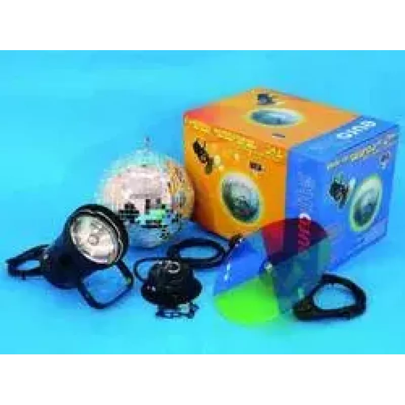 Spoguļlodes komplekts 20cm Eurolite Multicolour 30W 230V
