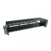 ACT Fiber panel High Density 2HE 12 MTP®-MPO kasetēm / keystone adapterplates
