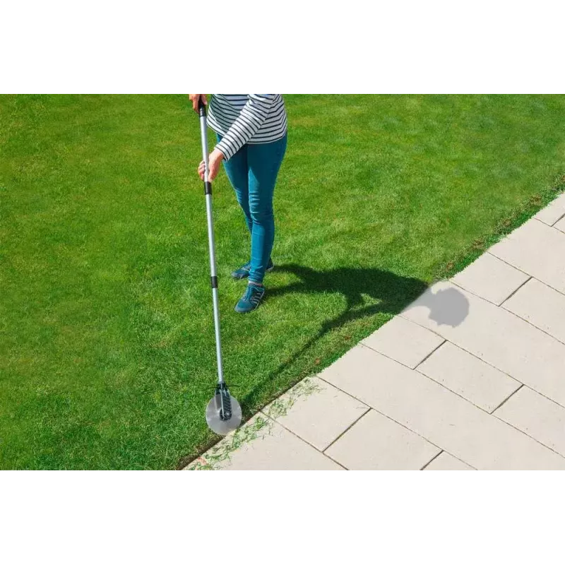 Ravētājs WENKO 88231500 Nerūsējošā tērauda gals, Plastmasas rokturis, Melns Pelēks, 139 cm