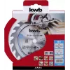 Ripzāģa asmens KWB 584157 18.4 cm skaidu plātnei, cietkokam, plastmasai, mīkstkokam