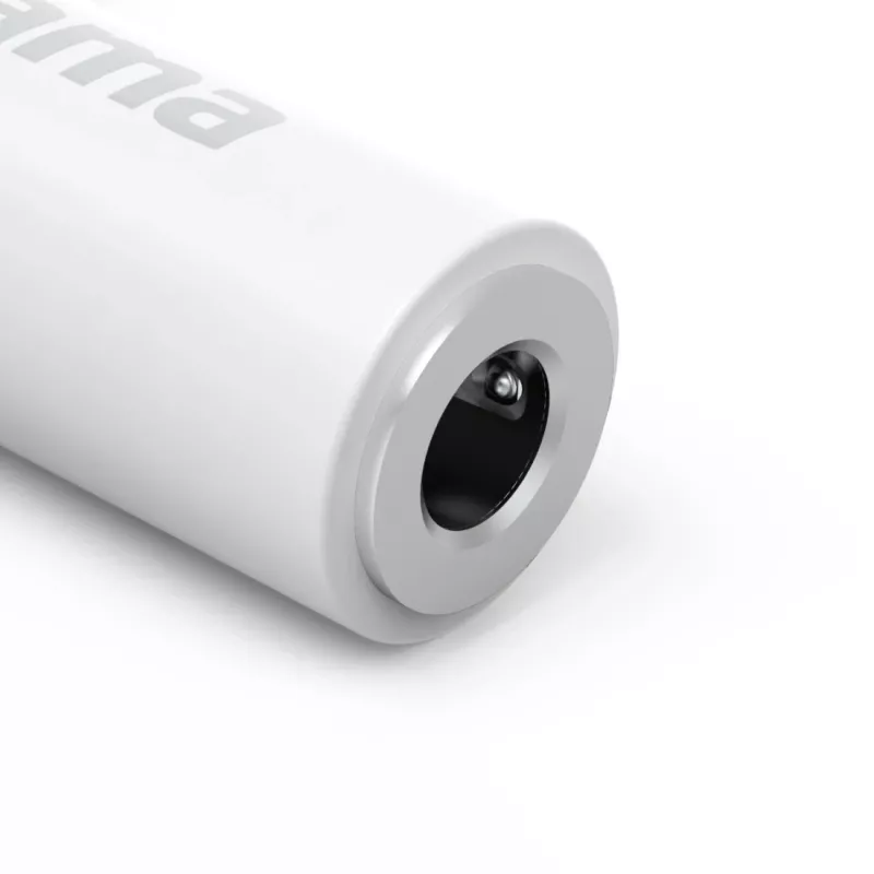 Hama 00201700 pārejas kabelis 3.5 mm Lightning balts