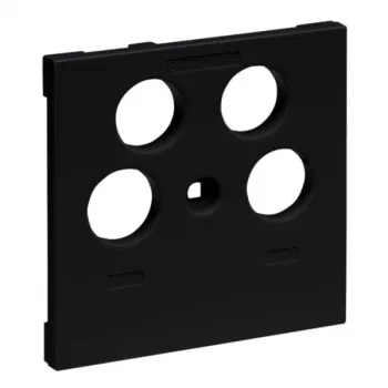 Legrand 765357 sienas plāksne / slēdža rāmis Melns