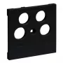 Legrand 765357 sienas plāksne / slēdža rāmis Melns