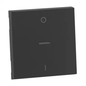 Legrand 765410 sienas plāksne/slēdža pārsegs Melns