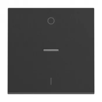 Legrand 765410 sienas plāksne/slēdža pārsegs Melns