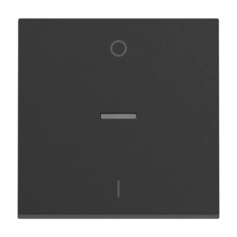 Legrand 765410 sienas plāksne/slēdža pārsegs Melns