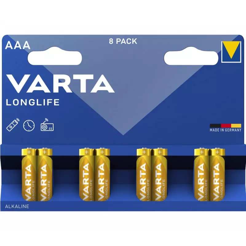 Viena reizes baterija Varta 04103 AAA sārma 44.5mm 11.3g