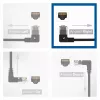 ACT Black 0.25 m U/UTP CAT6A LSZH Slimline patch vads ar RJ45 savienotājiem 90° leņķī pa labi uz taisno