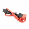 ACT barošanas kabelis C19 IEC Lock - C20 IEC Lock Dual Locking sarkans 1 m, PC3633