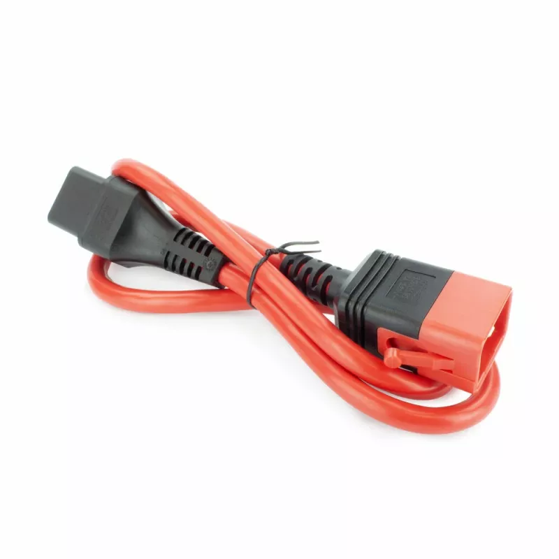 ACT barošanas vads C19 IEC Lock - C20 IEC Lock Dual Locking sarkans 3 m, PC3641