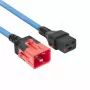 ACT Strāvas vads C19 IEC Lock C20 IEC Lock Dual Locking zils 3 m 250 V 16 A