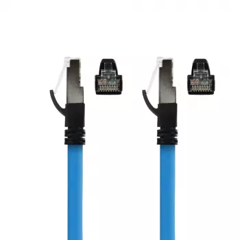 ACT Industrial 0.60 m Profinet kabelis RJ45 vīrišķais uz RJ45 vīrišķo, Superflex CAT6A SF/UTP TPE, ekranēts