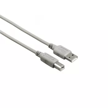 Hama 00200901 USB kabelis USB 2.0 3 m USB A USB B